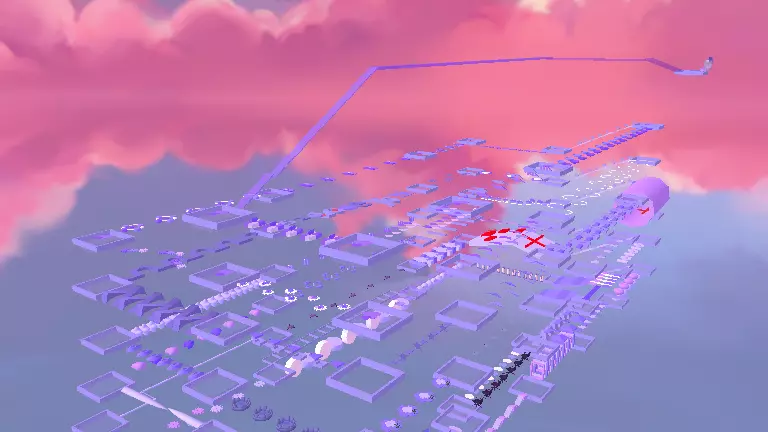 紫色系跑酷◎(二段跳