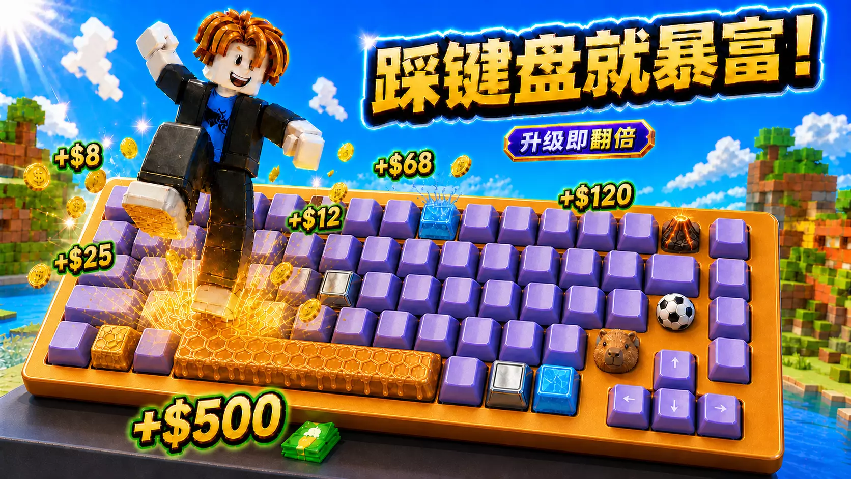踩键盘暴富行动
