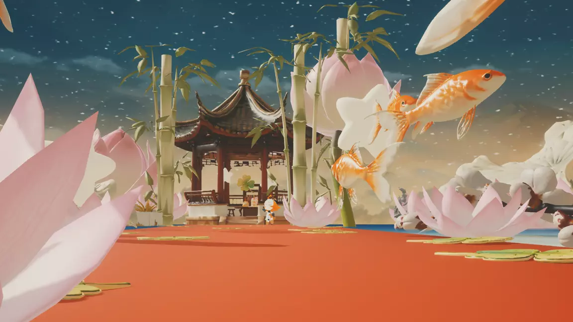 群鱼戏寺（续篇）