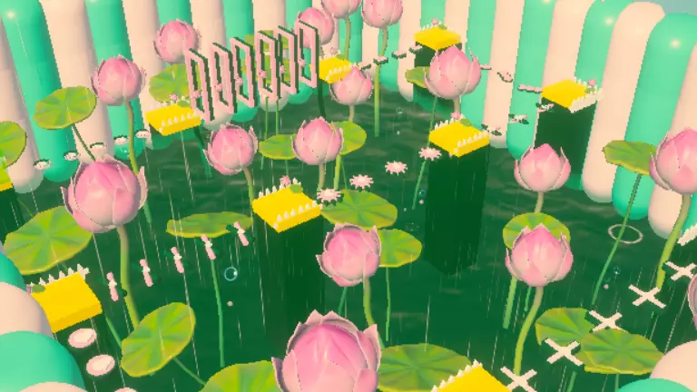 荷塘雨色