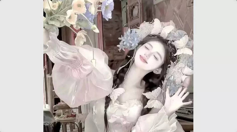 美丽温馨的小屋。